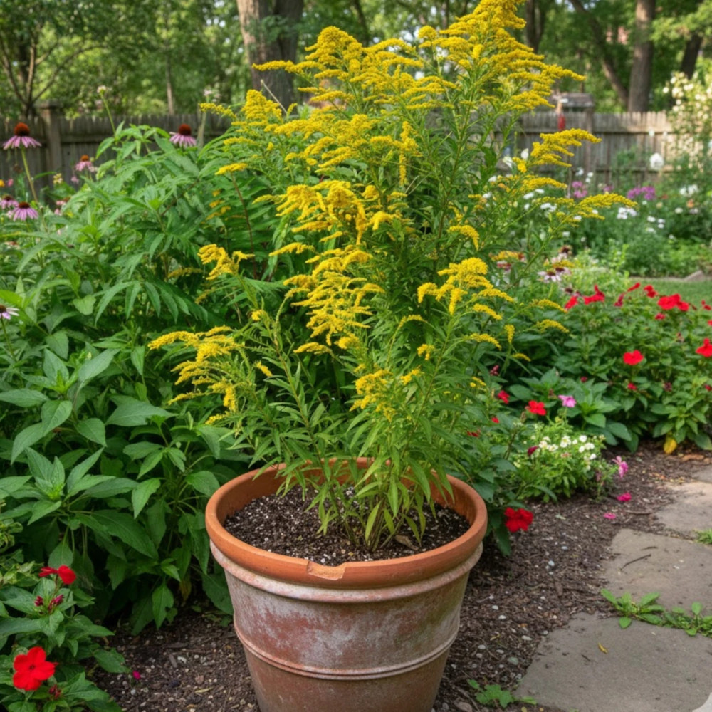 Verge d'or Golden Dwarf, Solidago