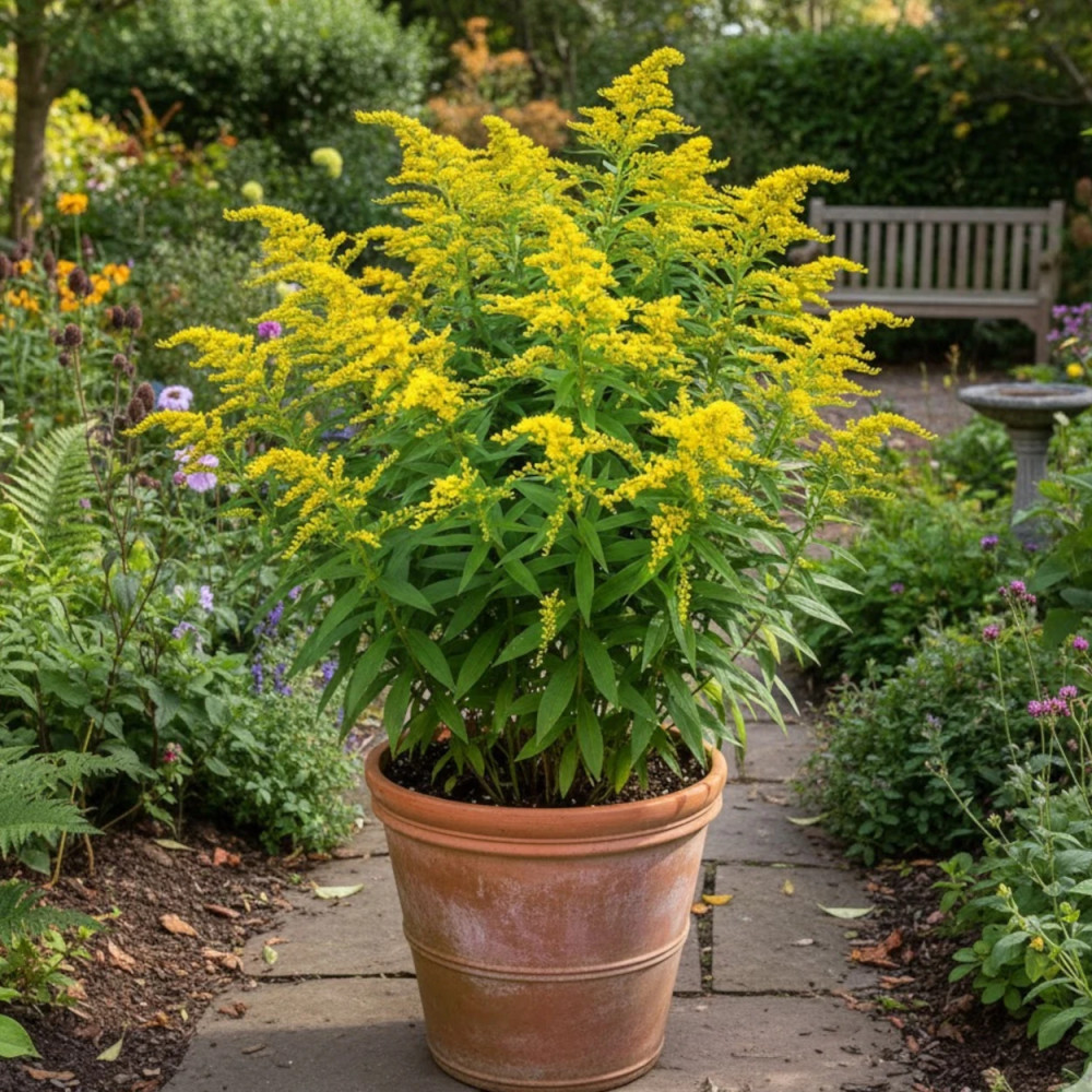 Verge d'or Strahlenkrone, Solidago