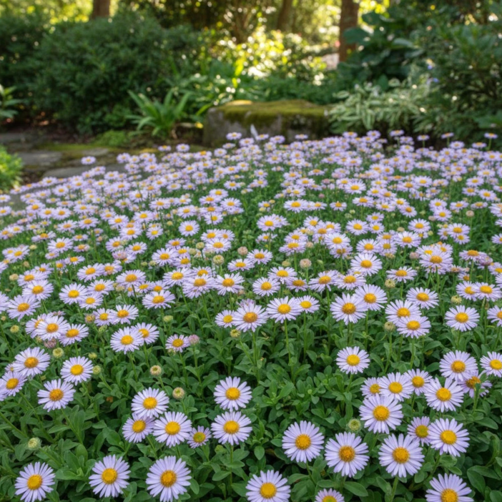 Vergerette glauque Beachboy Blue, Erigeron