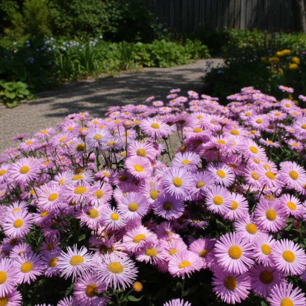 Vergerette Rosa Jewel, Erigeron