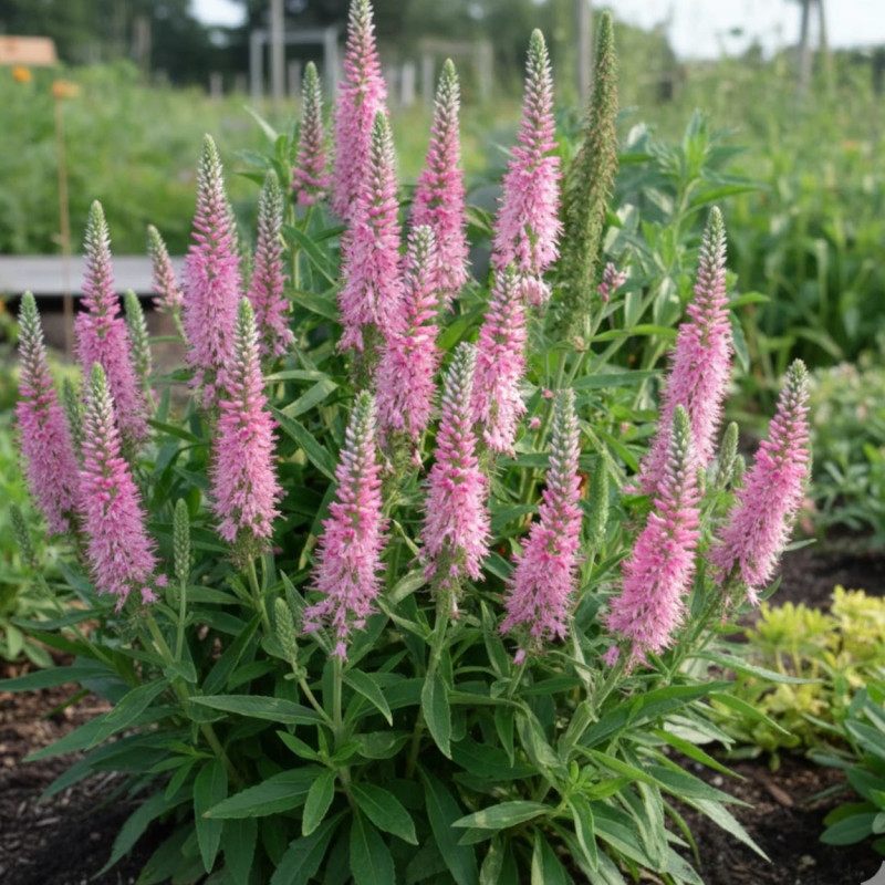 Véronique en épi spicata Pink Damask
