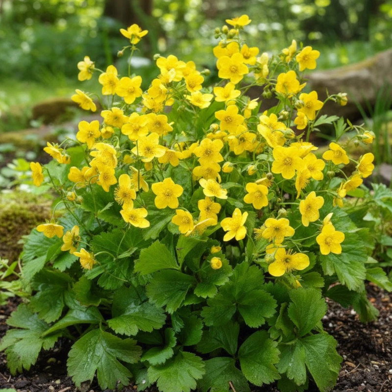 Faux fraisier jaune, Walsdteinia