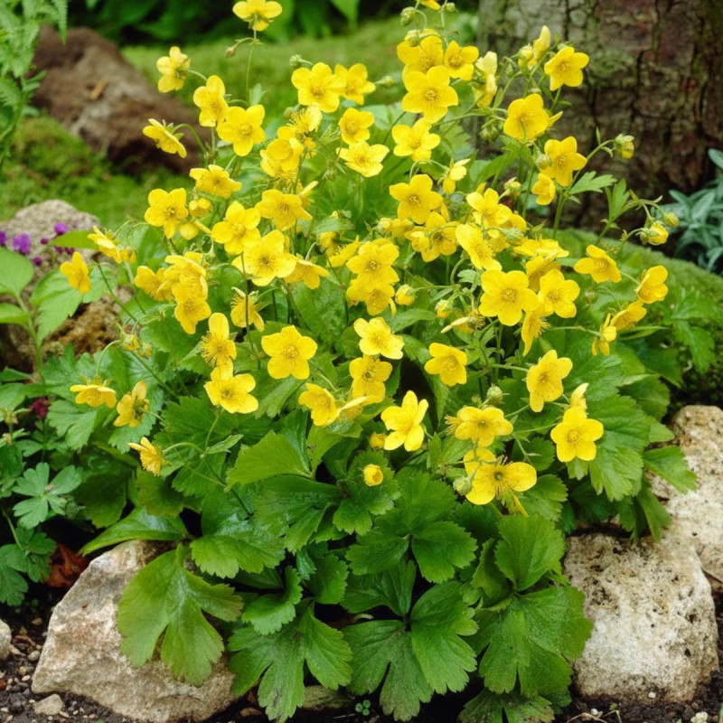 Faux fraisier jaune, Walsdteinia