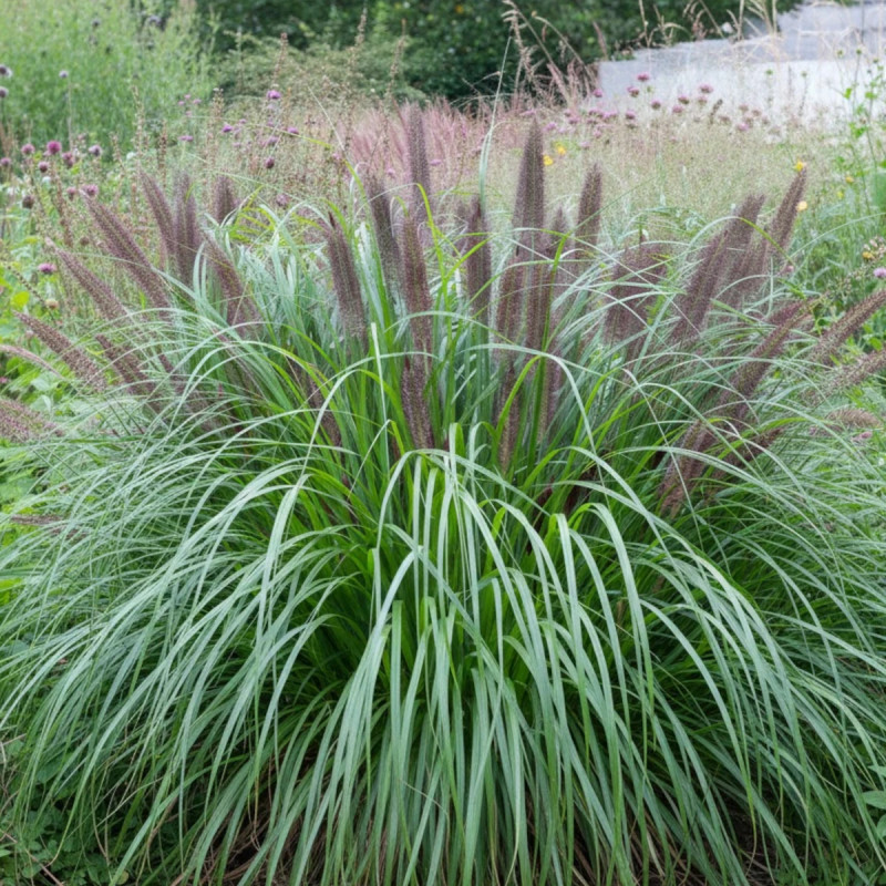 Herbe aux écouvillons Black Beauty, Pennisetum