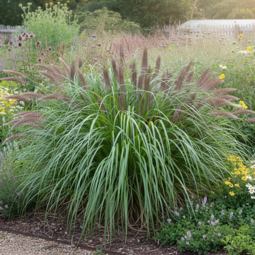 Herbe aux écouvillons Black Beauty, Pennisetum