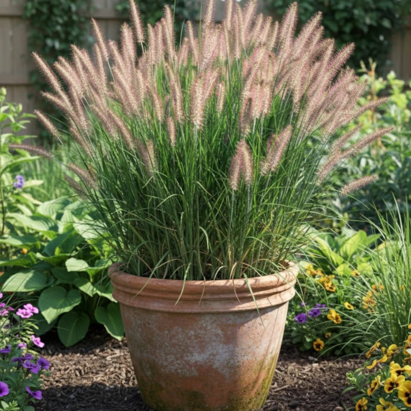 Herbe aux écouvillons Herbstzauber, Pennisetum