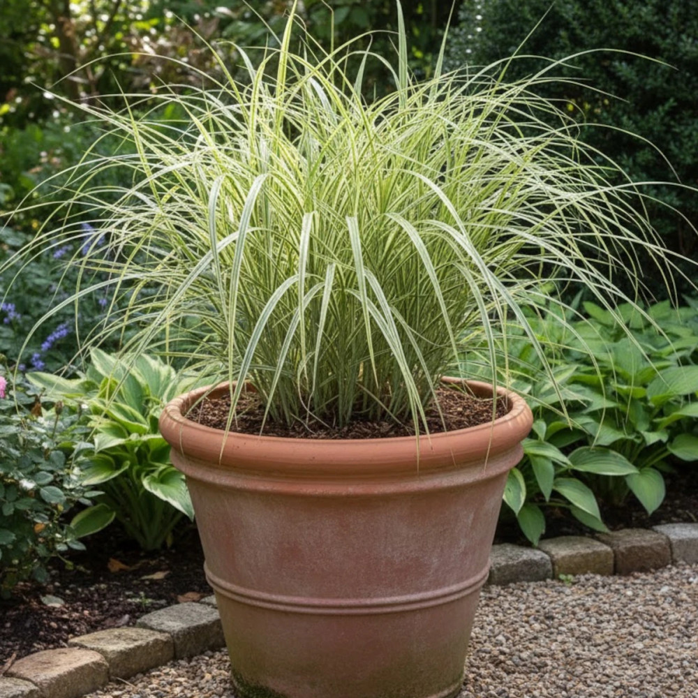 Miscanthus, Roseau de Chine Dixieland