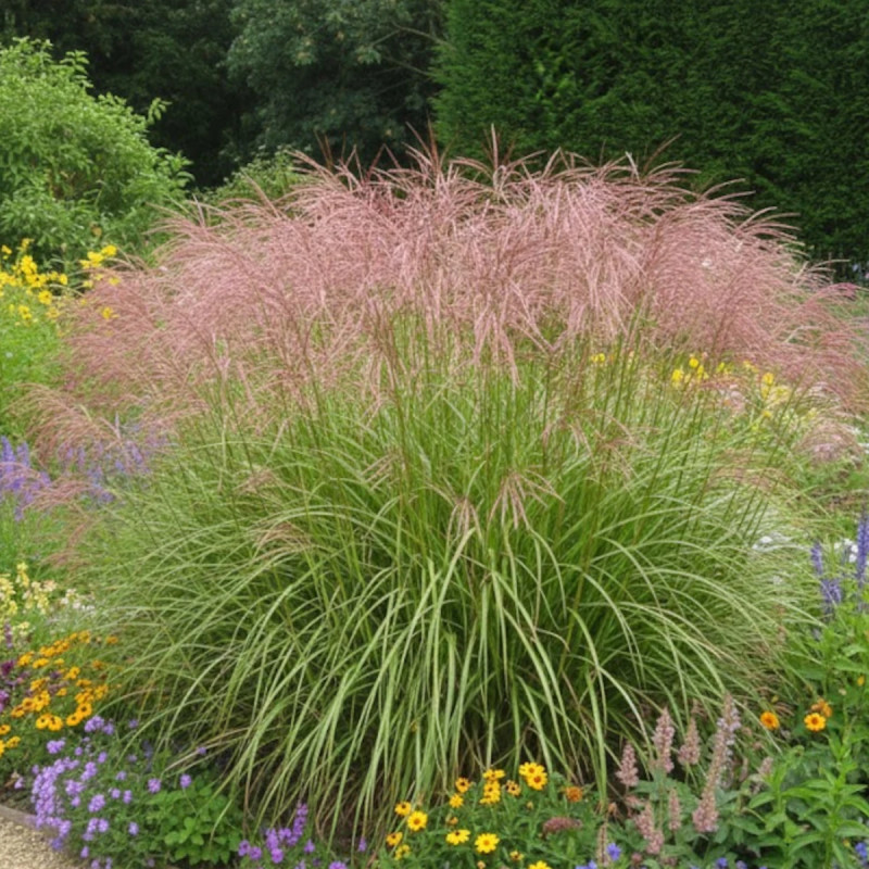 Miscanthus, Roseau de Chine Kaskade