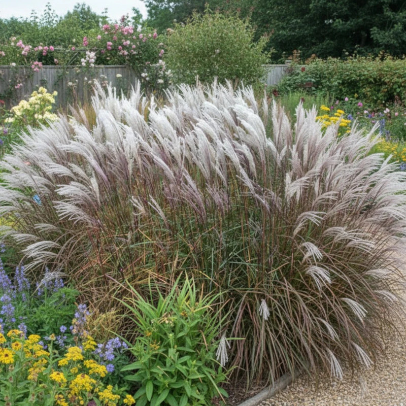 Miscanthus, Roseau de Chine Nippon