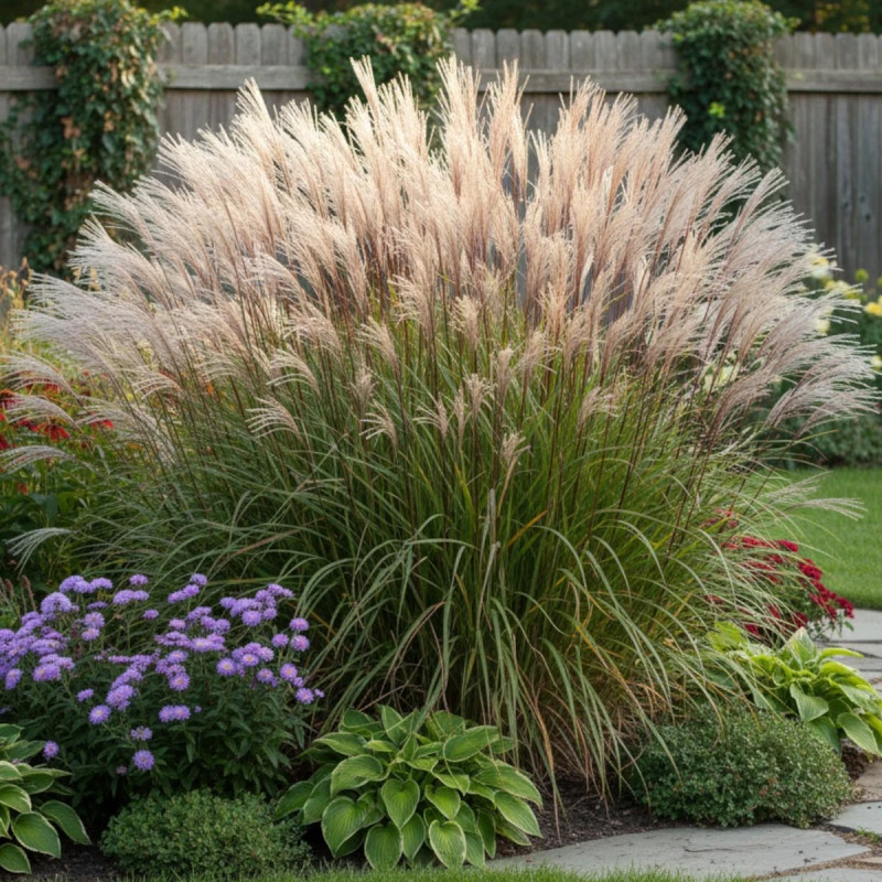 Miscanthus, Roseau de Chine Nippon