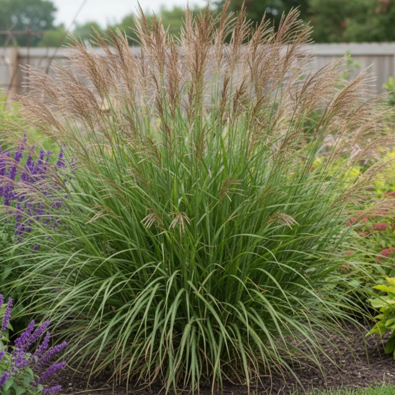 Miscanthus, Roseau de Chine Purpurascens