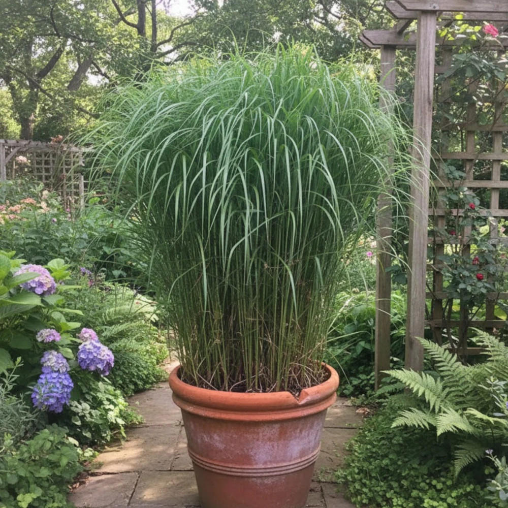 Miscanthus, Roseau de Chine sacchariflorus