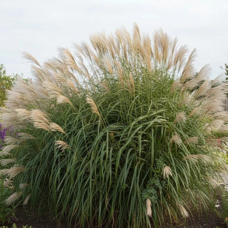Miscanthus, Roseau de Chine Silberfeder