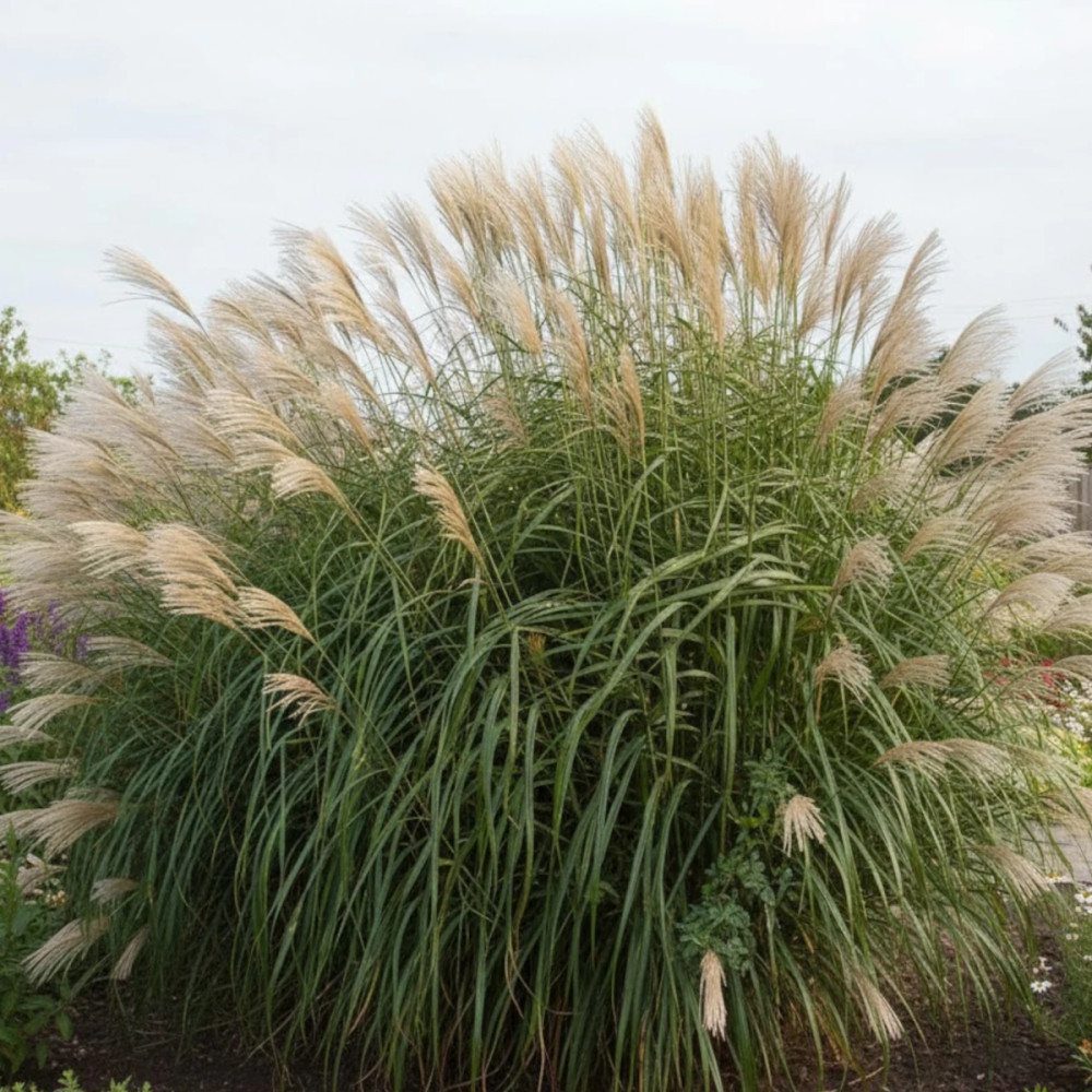 Miscanthus, Roseau de Chine Silberfeder