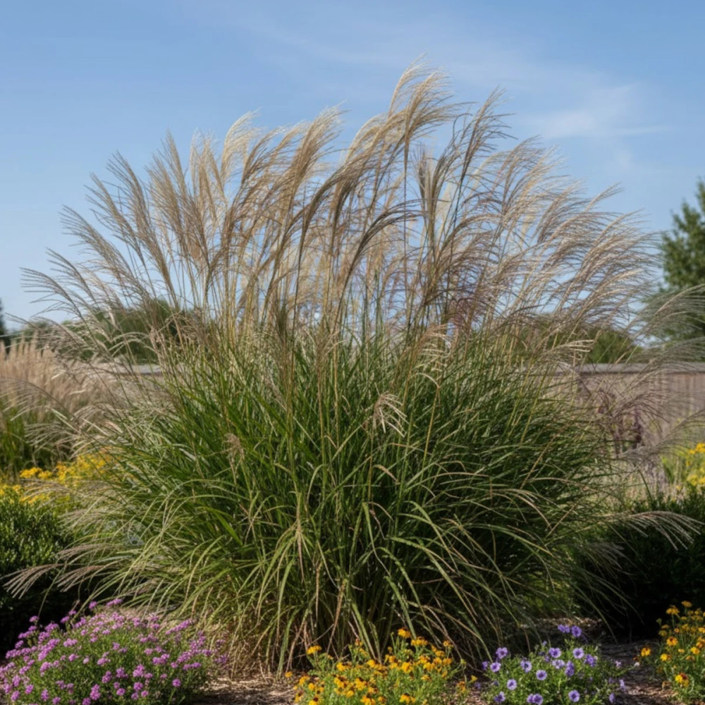 Miscanthus, Roseau de Chine Ville d'Angers