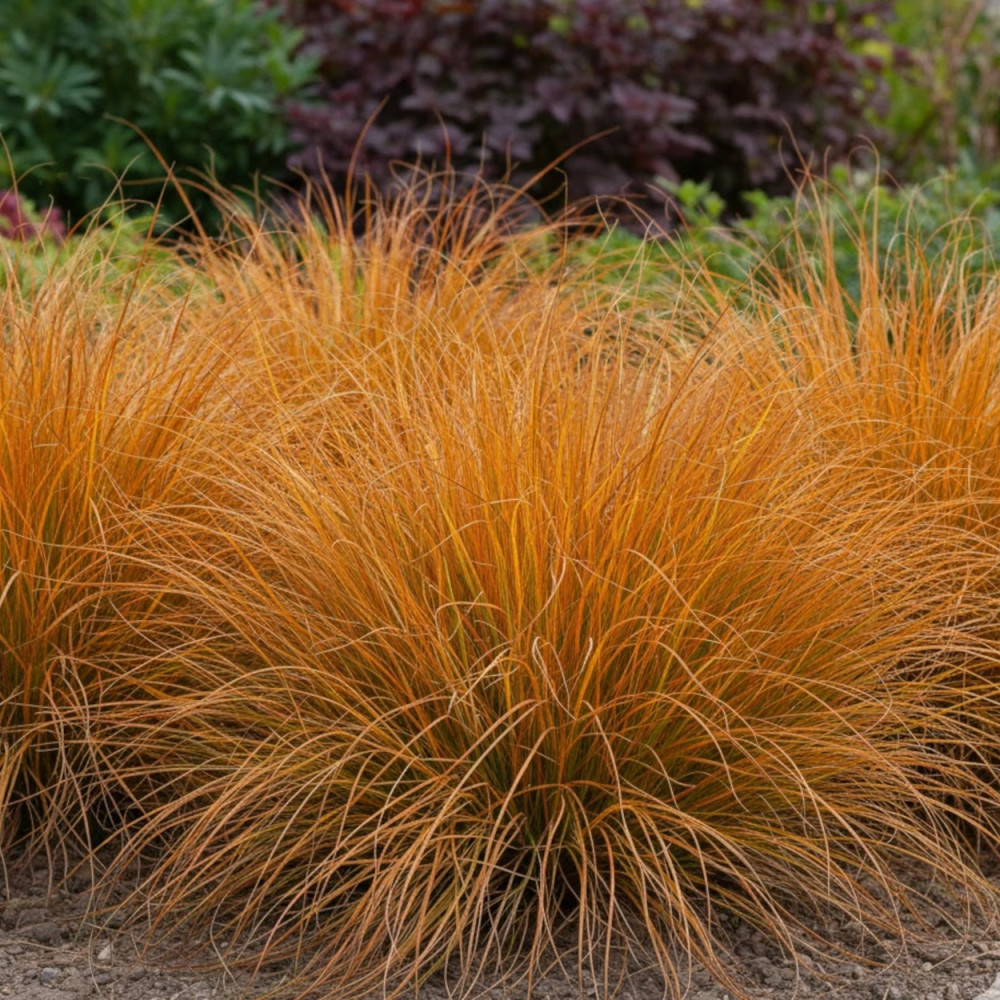 Laîche orange testacea, Carex