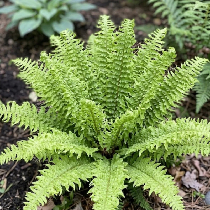 Fausse fougère mâle Crispa, Dryopteris