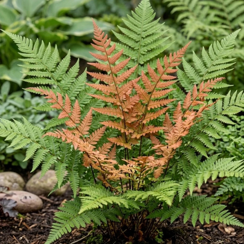Fougère à sores rouges, Dryopteris