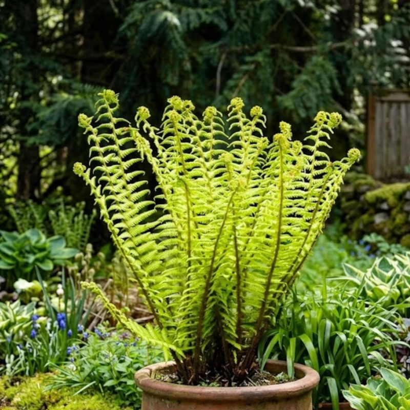 Fougère des bois noirs, Dryopteris