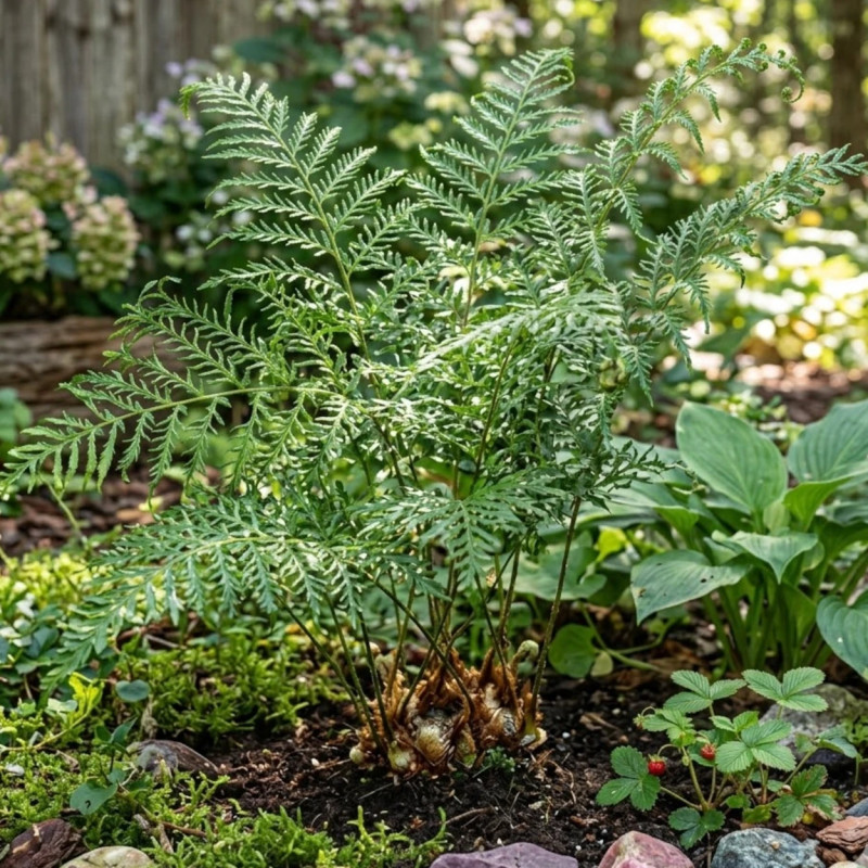 Fougère mâle Linearis Polydactyla - Edition limitée, Dryopteris