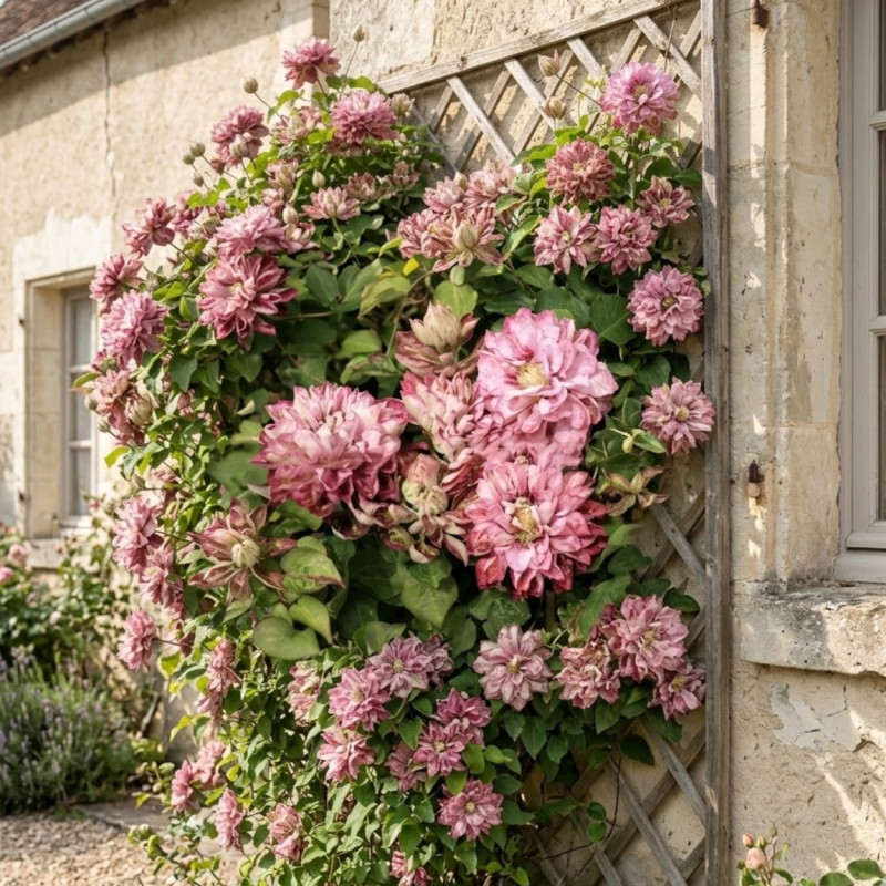 Clématite Pink Passion® 'Zo12325'