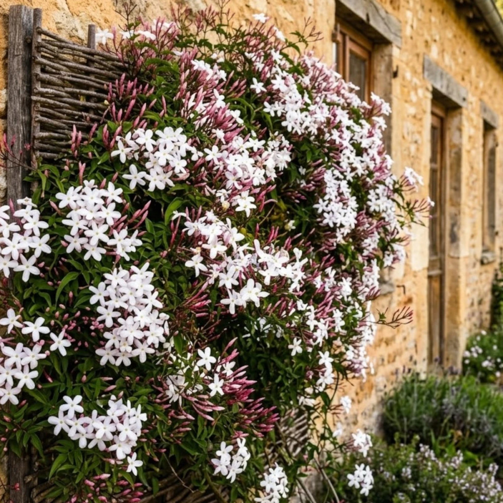 Jasmin blanc printemps