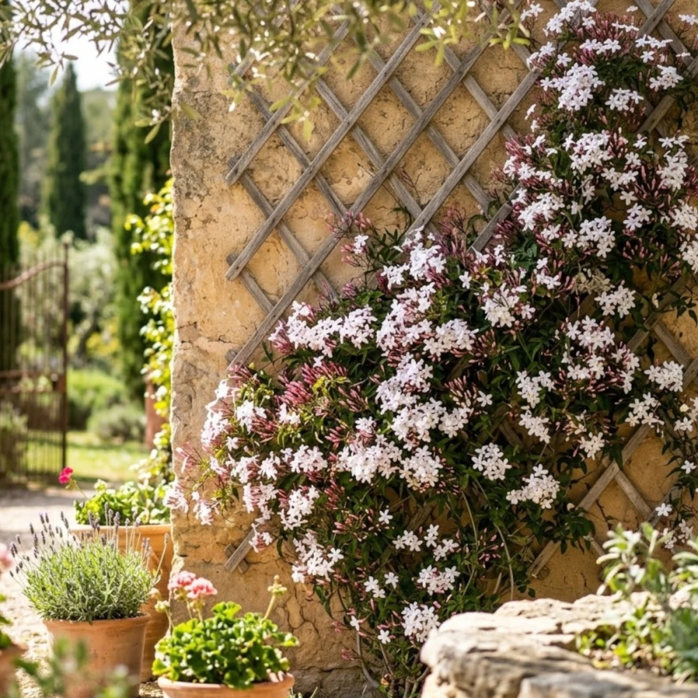 Jasmin blanc printemps