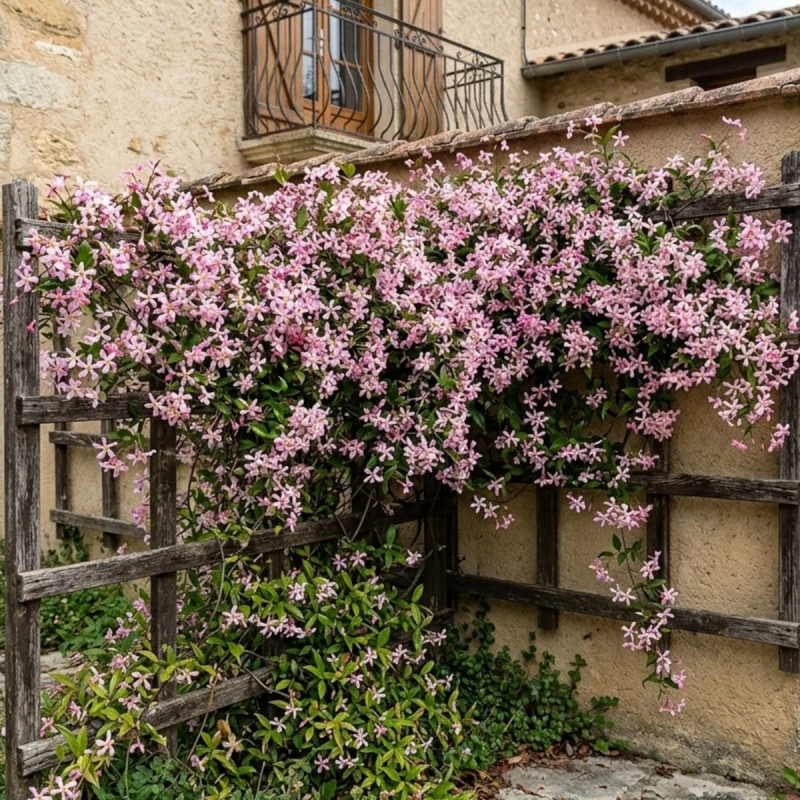 Jasmin étoilé Rose d'Inde