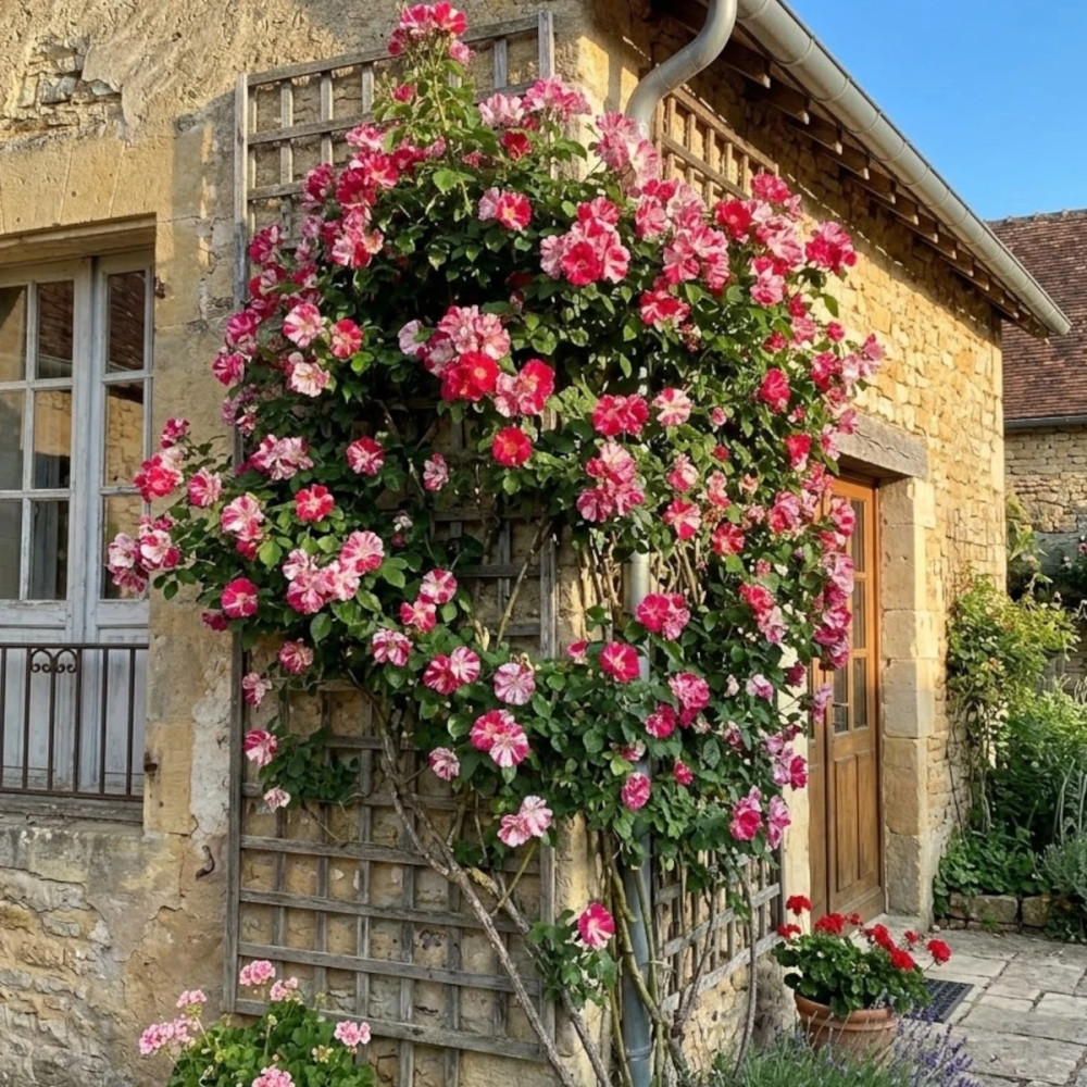Rosier grimpant A chacun son Everest® 'Evestri'