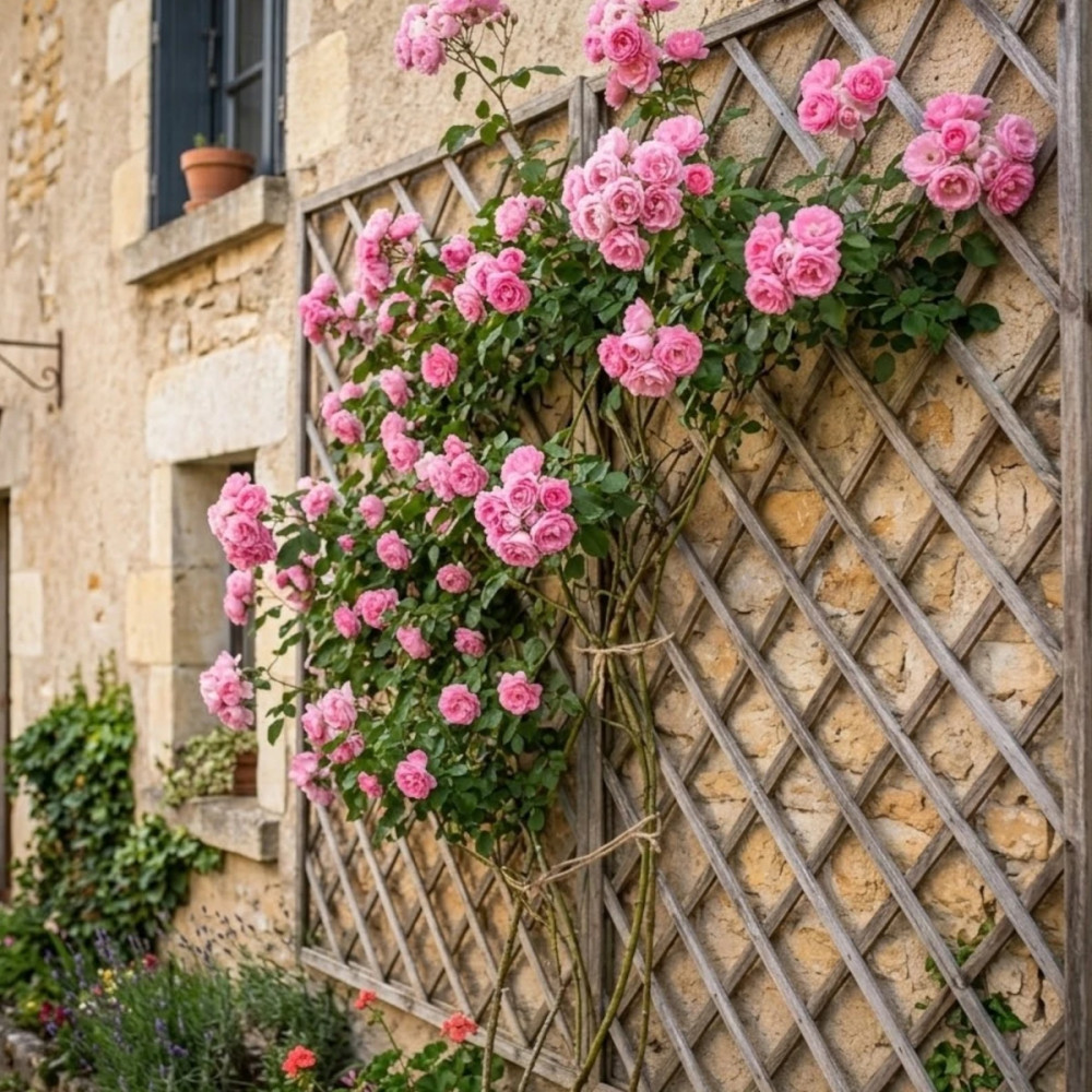 Rosier grimpant Courtyard® Haka™ 'Poulcy023' Rosier grimpant Courtyard® Haka™ 'Poulcy023'