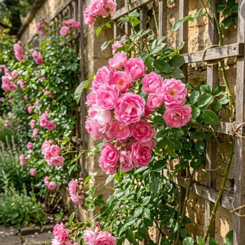 Rosier grimpant Courtyard® Haka™ 'Poulcy023'