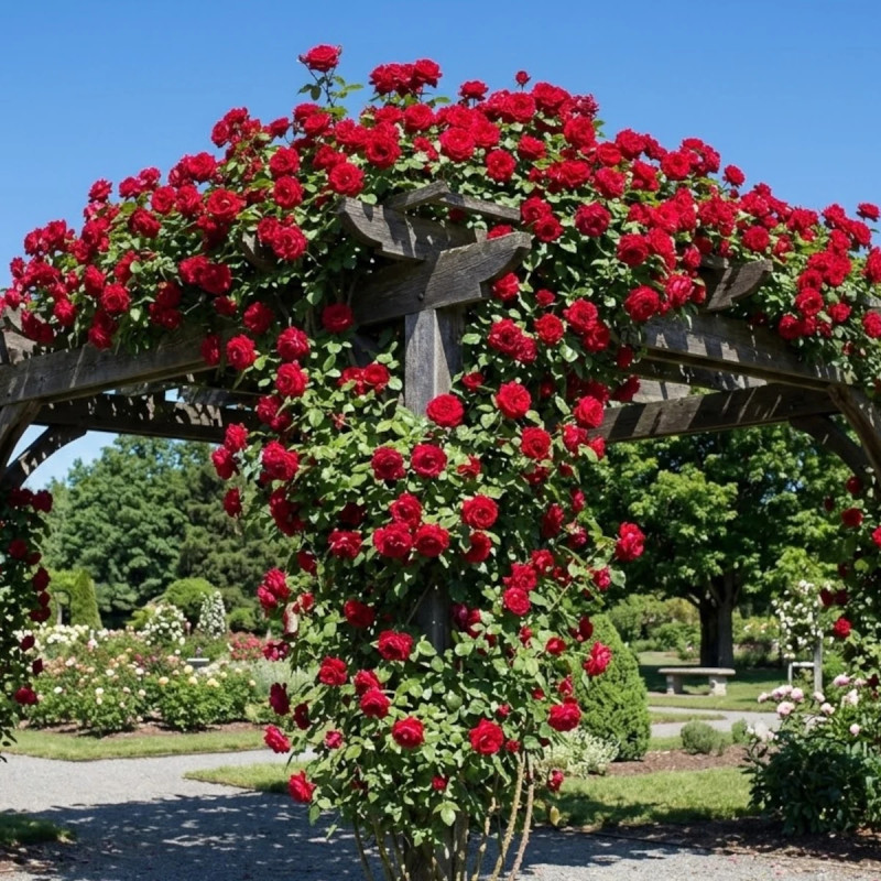 Rosier grimpant Edith Piaf® 'Meiramboysar'