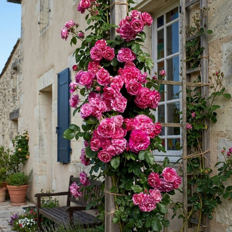 Rosier grimpant Ines Sastre® 'Meiteratol'