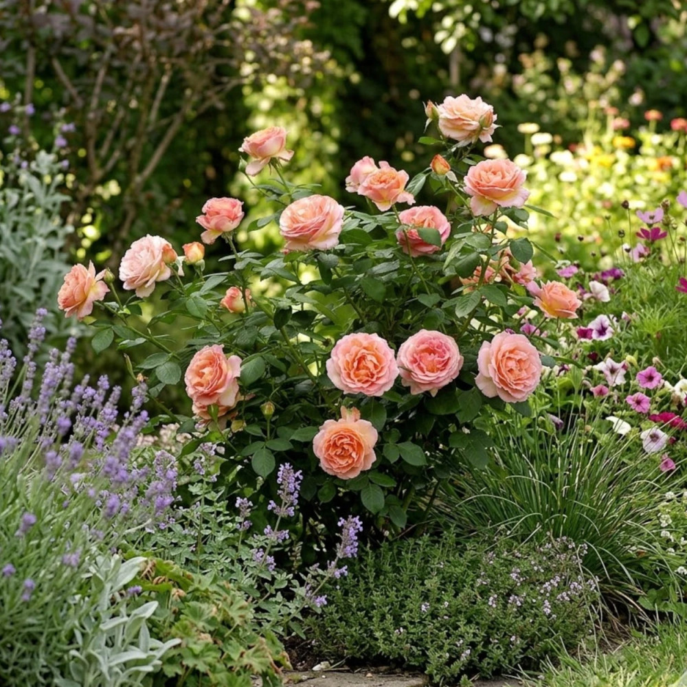 Rosier arbustif Elle® 'Meibderos'