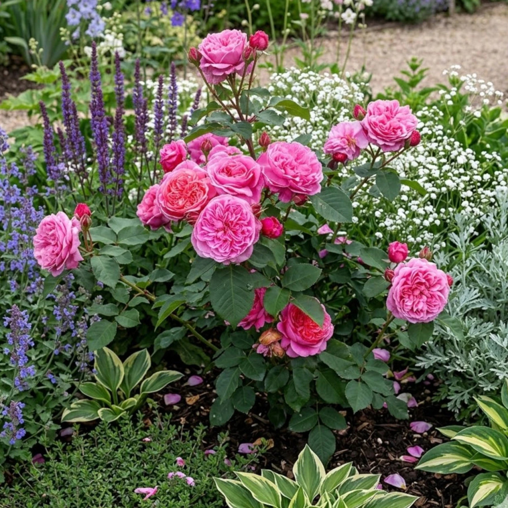 Rosier arbustif André Brunel® 'Panhay'