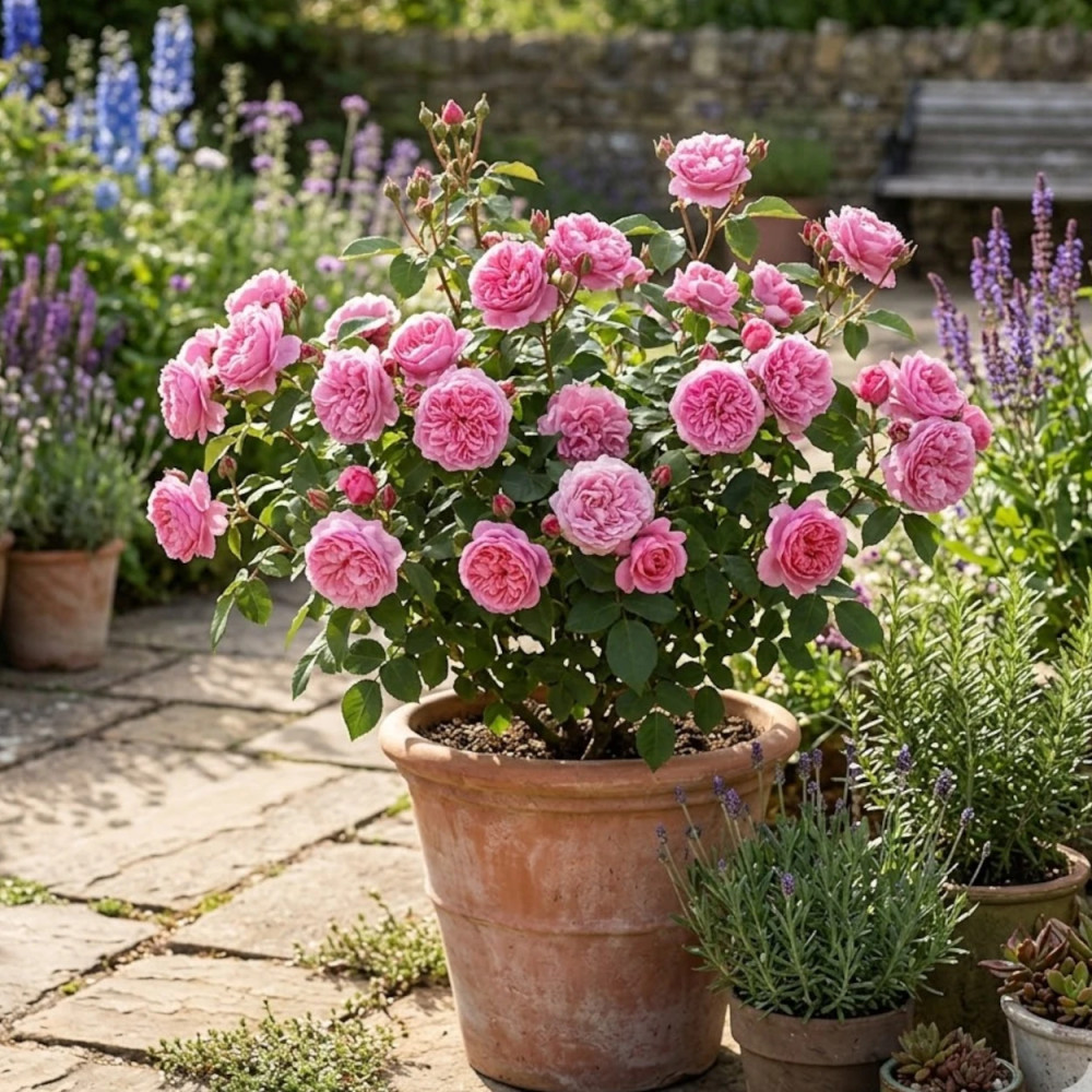 Rosier arbustif André Brunel® 'Panhay'