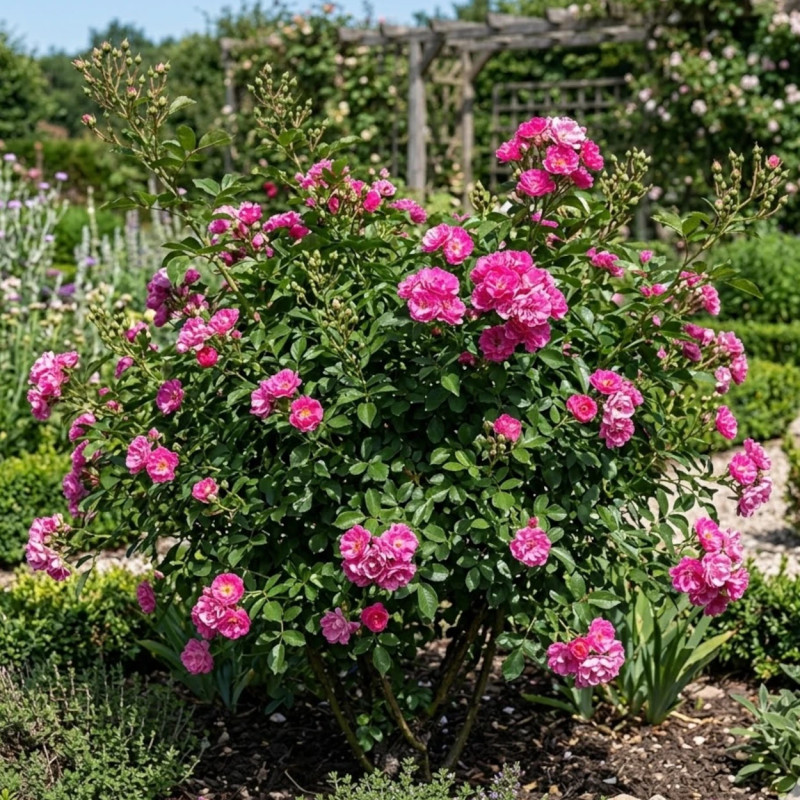 Rosier arbustif Ariel® 'Evecosoe'