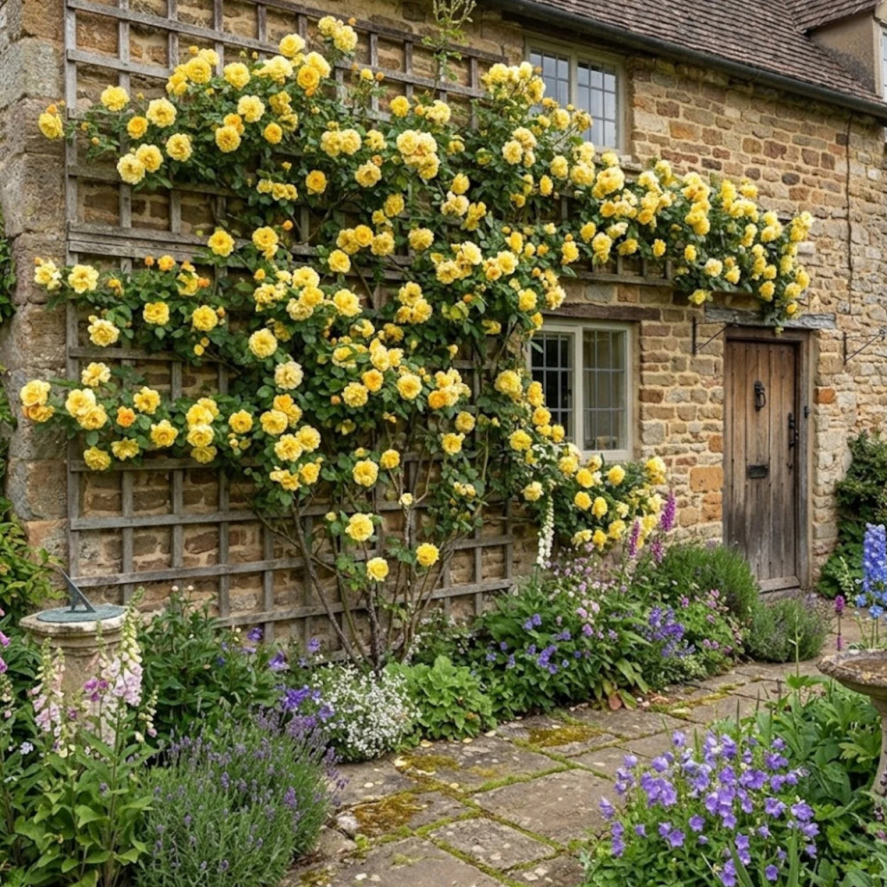 Rosier grimpant Golden Gate® Korgolgat Rosier grimpant Golden Gate® Korgolgat