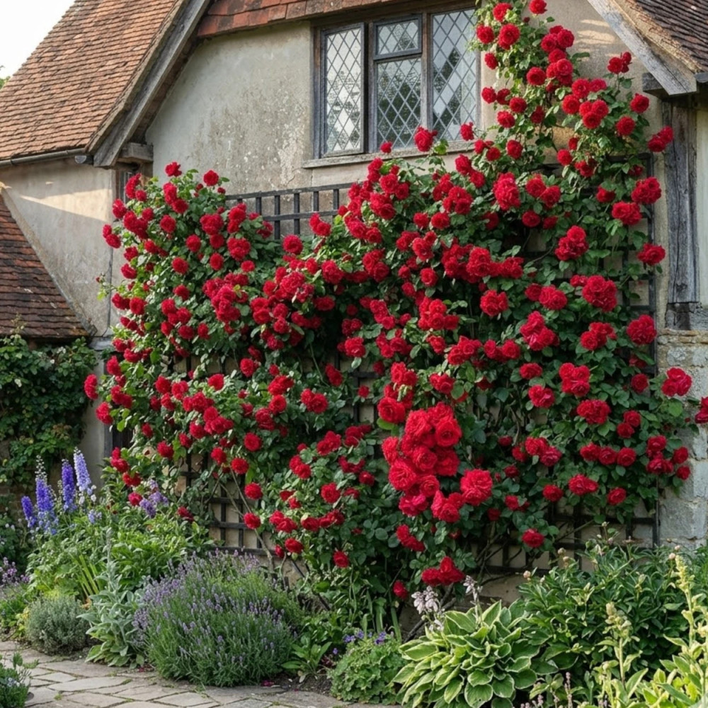 Rosier grimpant Negresco® 'Meigrappo'