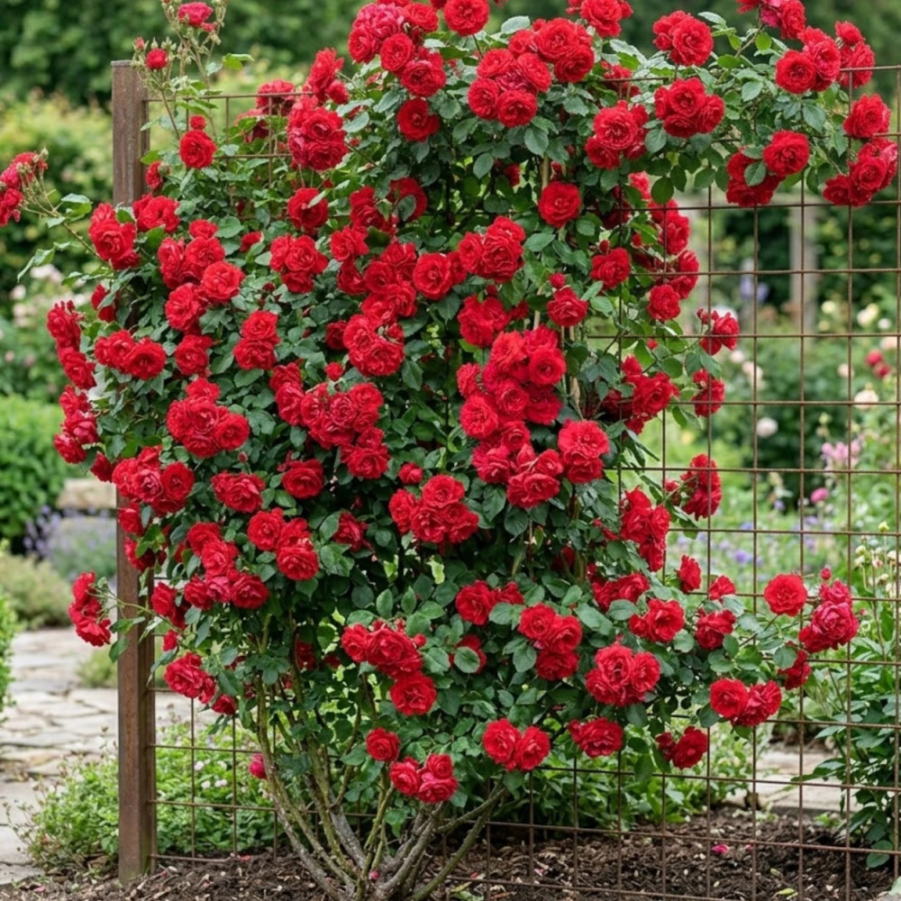 Rosier grimpant Negresco® 'Meigrappo'