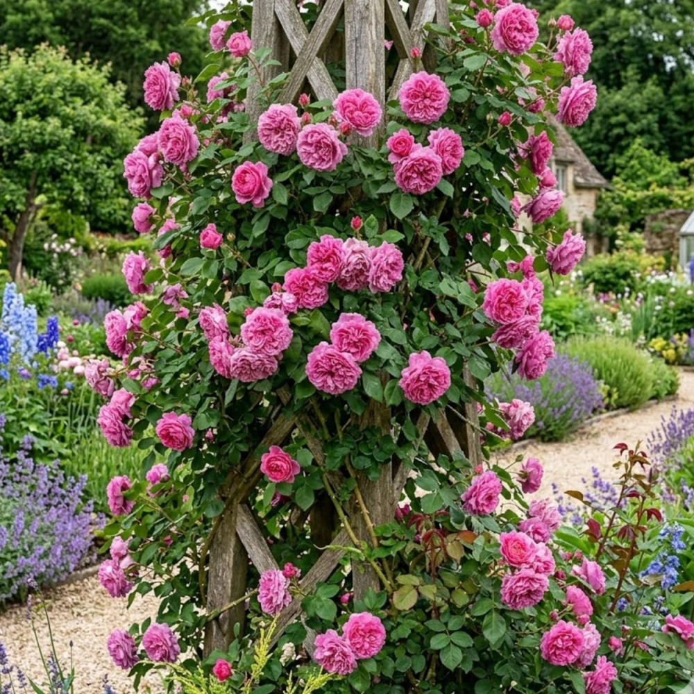 Rosier grimpant Yves Piaget® 'Keitsupiatsu'
