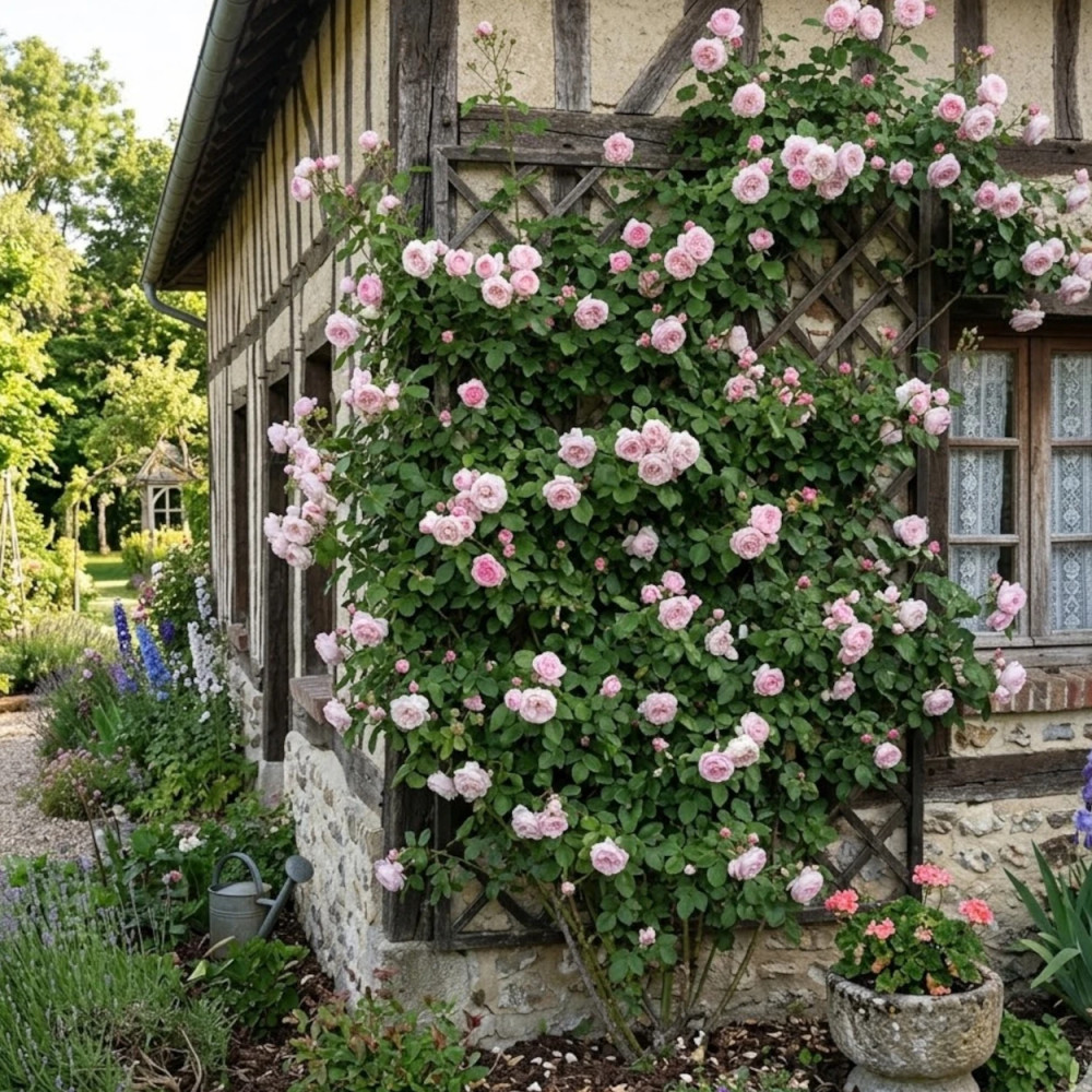 Rosier grimpant Billet Doux® 'Delrosar'