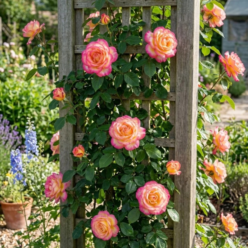 Rosier grimpant Roxane® 'Lapdalsar'