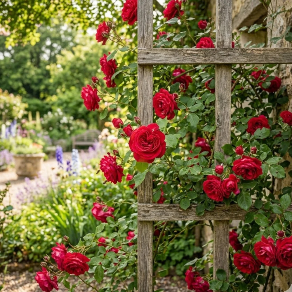 Rosier grimpant Salammbô® 'Delperl'