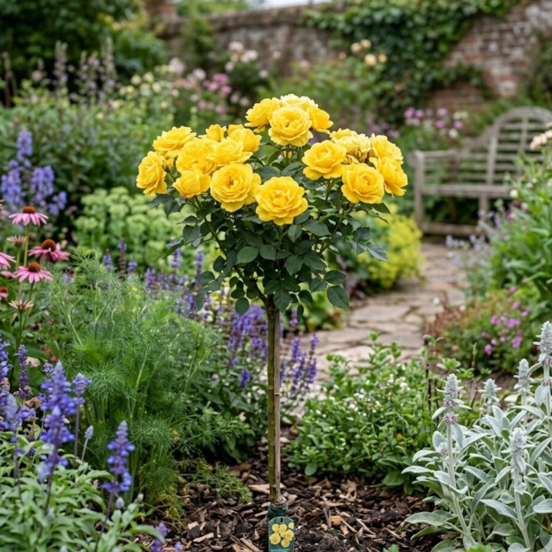 Rosier 1/2 tige Carte D'Or® 'Meidresia'