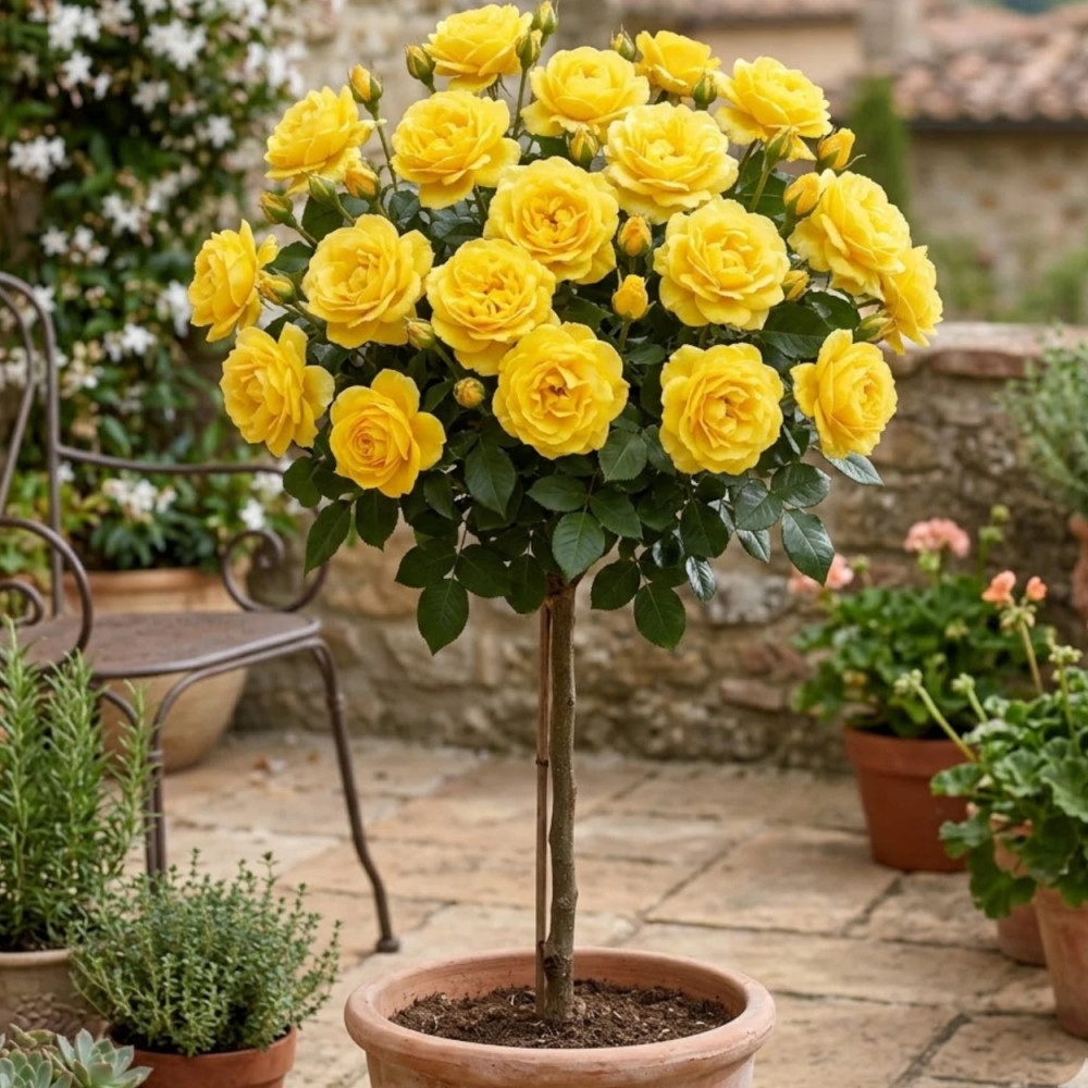 Rosier 1/2 tige Carte D'Or® 'Meidresia'