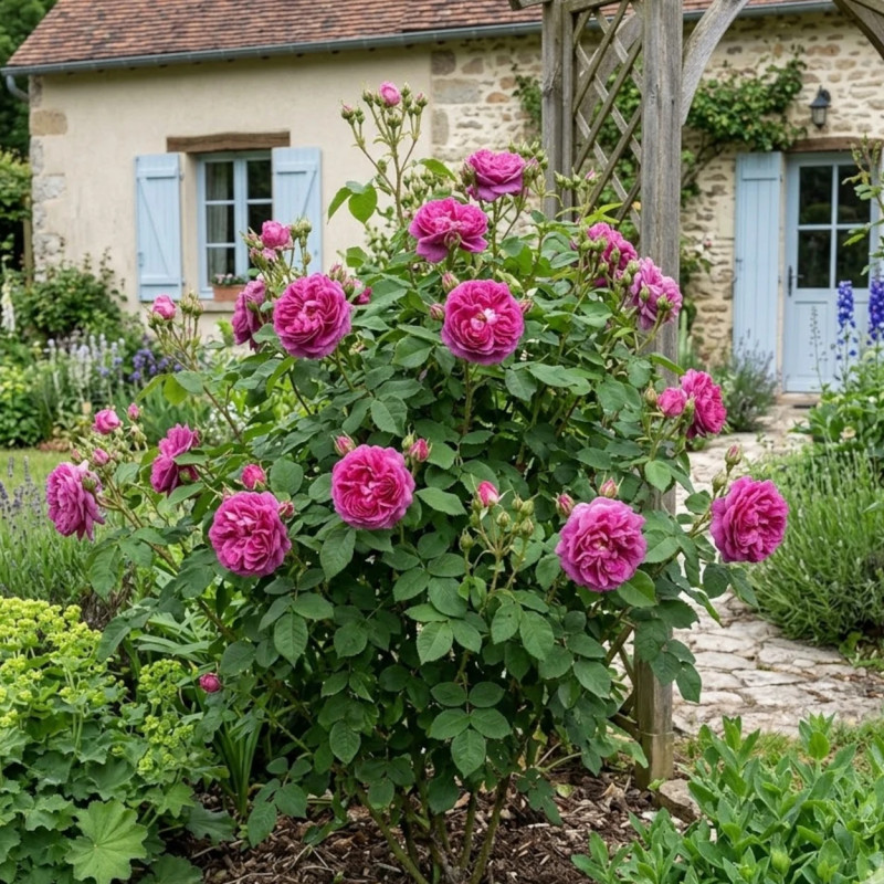 Rosier ancien Belle de Crecy