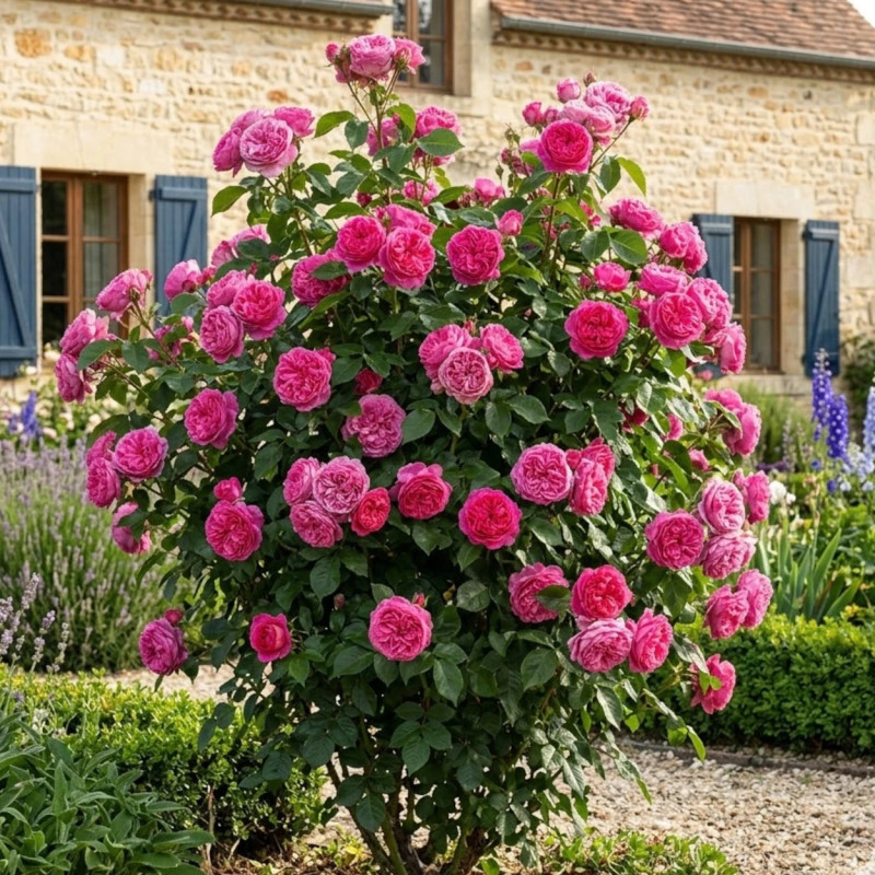 Rosier ancien Bernadette Lafont® 'Sauvachild'