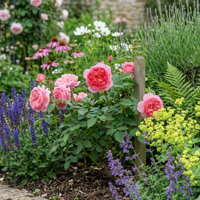 Rosier ancien Boscobel® 'Auscousin'
