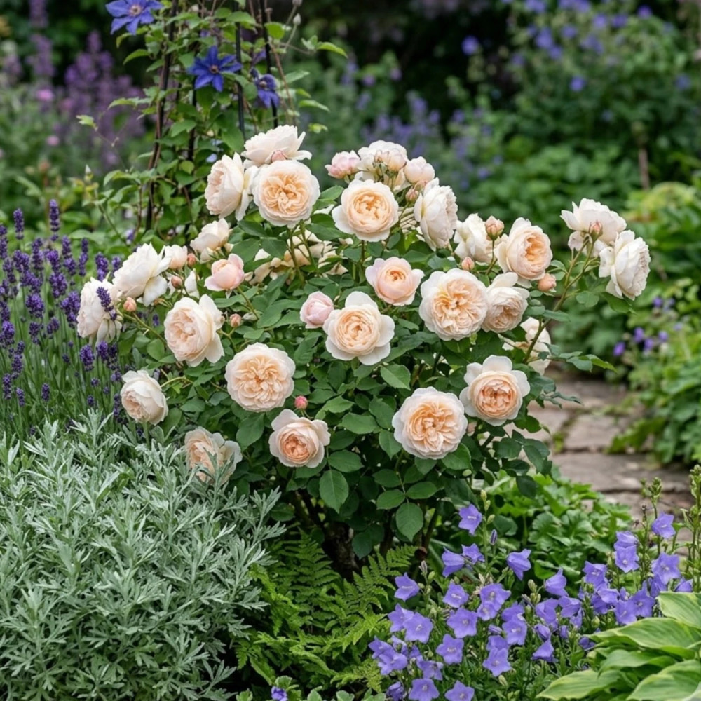 Rosier ancien Desdemona® 'Auskindling'